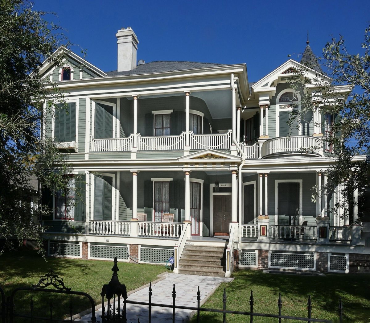 Victorian mansion in the East End Historic District