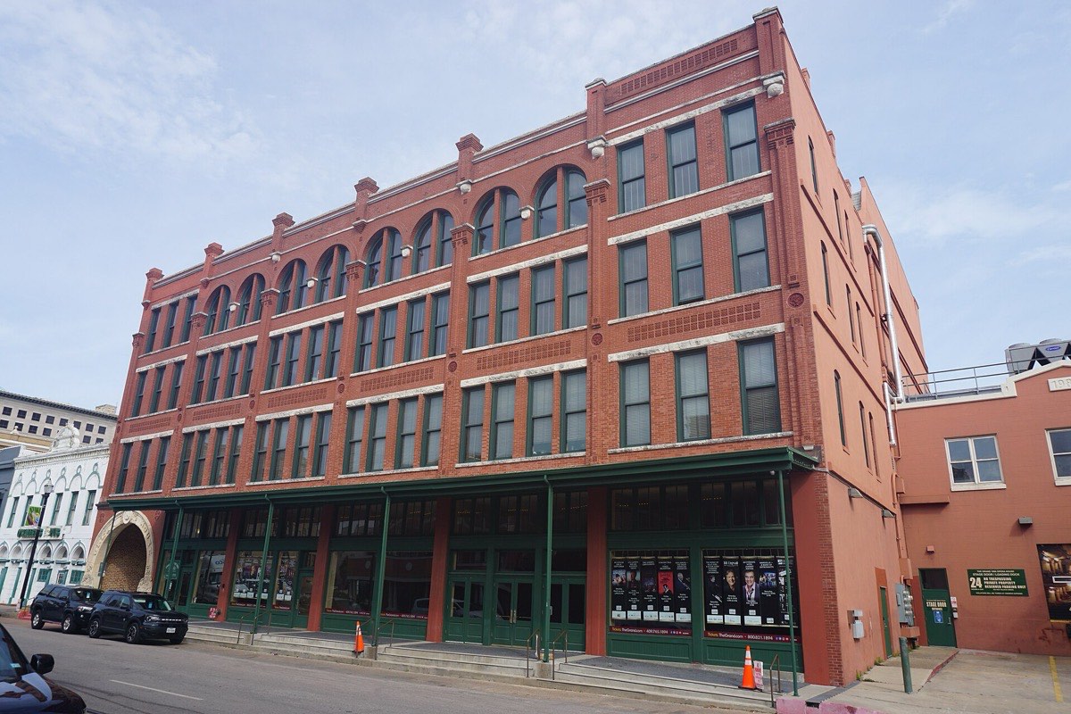 The Grand 1894 Opera House, next door to Rudy & Paco